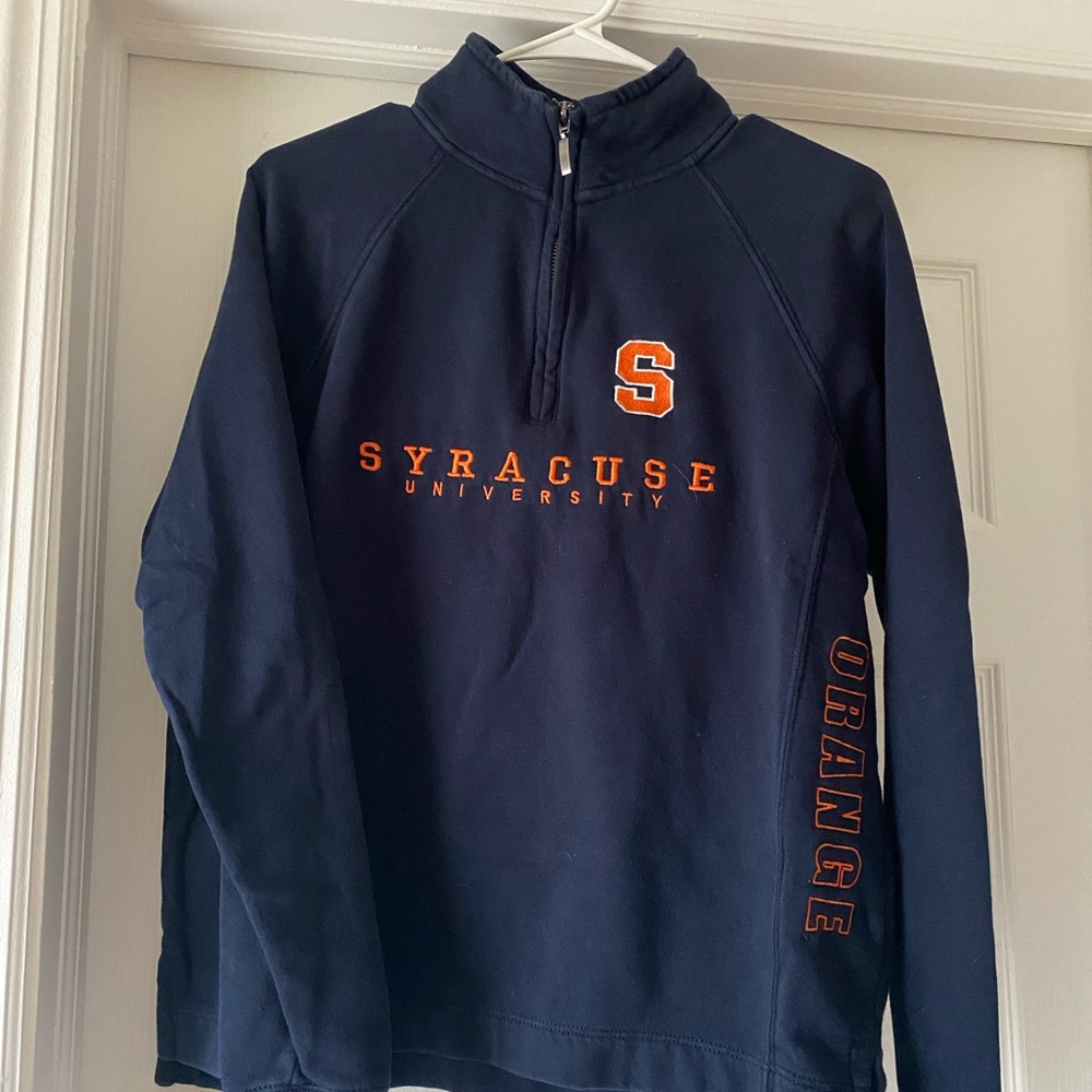 Syracuse University Navy 1/4 Zip